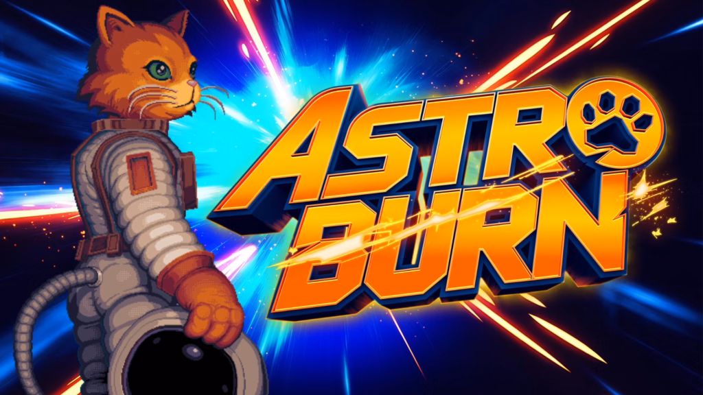 Introducing Astro Burn, An Adrenaline Fueled, 16-bit Inspired Shooter, That’s Guaranteed to Catisfy!